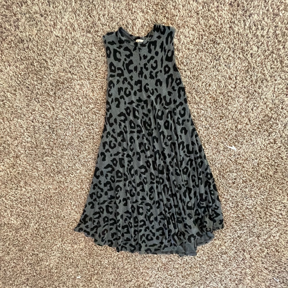 tucker and tate black/grey stretchy dress